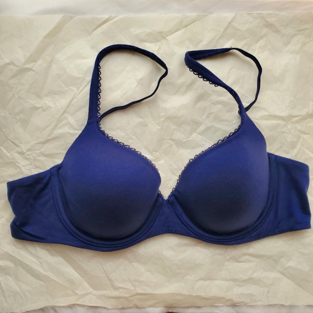 Blue Body by Victoria lined demi 36B